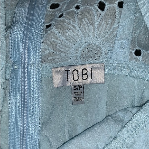 Tobi baby blue romper - Picture 4 of 4